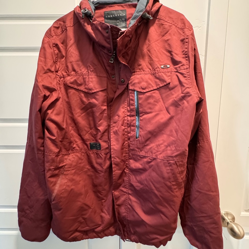 Oakley Men's Deep Red Performance Jacket